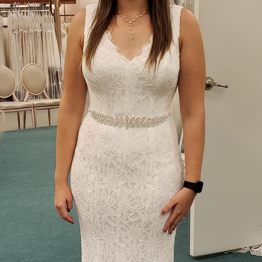 David's Bridal Wedding Dress